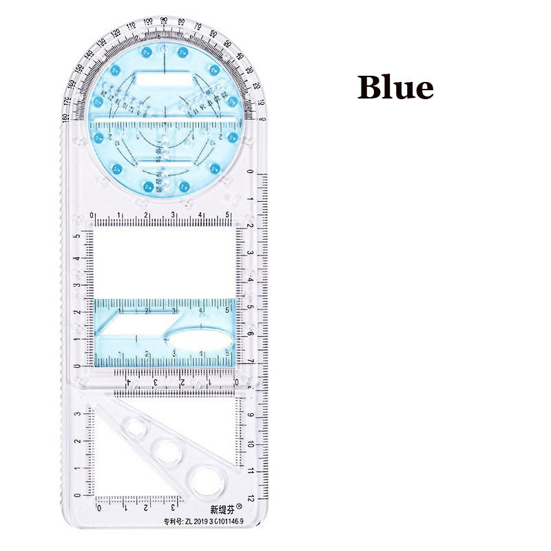 Rotatable Mathematical  Geometry Ruler