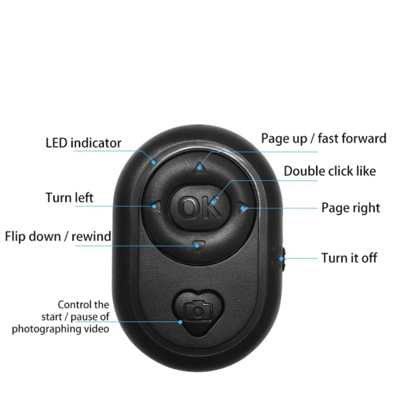 Mobile Phone Wireless Bluetooth Remote