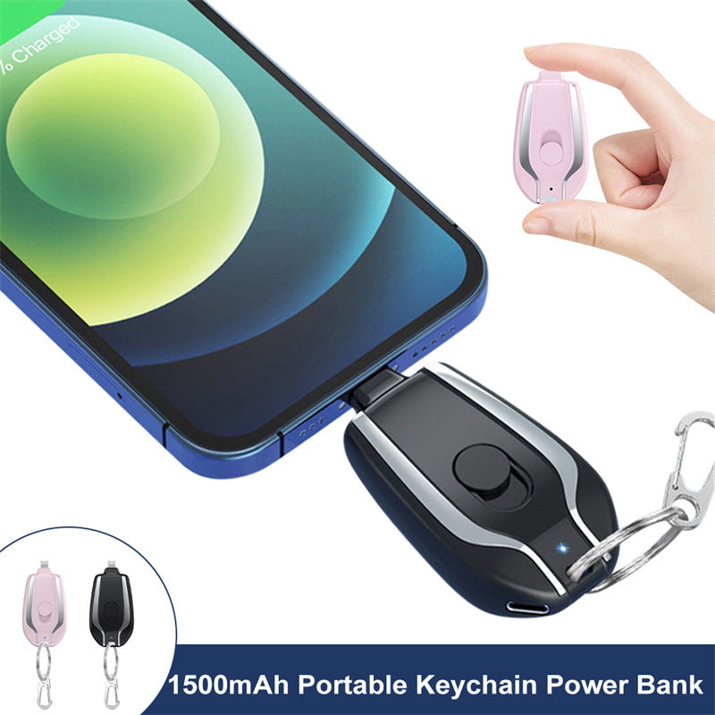 Mini Emergency Keychain Power Bank