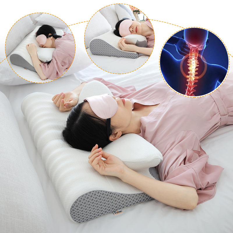 Ergonomic Orthopedic Memory Foam Pillow