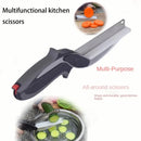 Multi-Function Scissors with Chopping Board