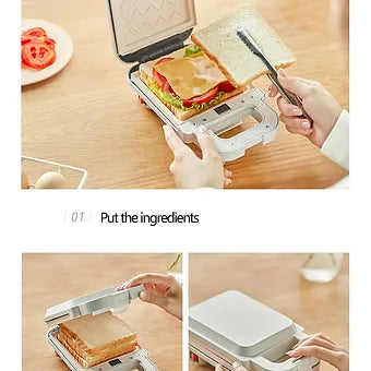 Delish Delights Sandwich And Waffle Maker - Mystery Gadgets delish-delights-sandwich-and-waffle-maker, Home & Kitchen, kitchen, Kitchen Gadgets