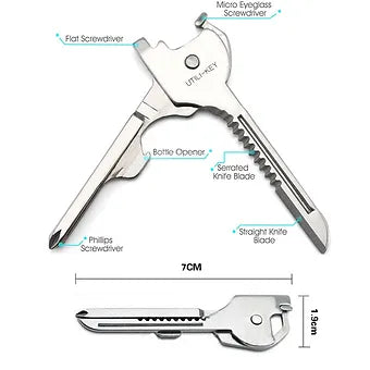 Multi-Function Key - Mystery Gadgets multi-function-key, Tool
