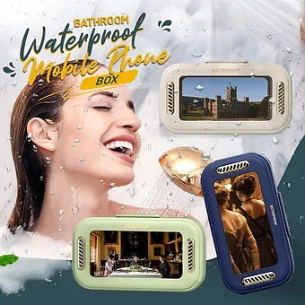 Waterproof  Shower Phone Holder - Mystery Gadgets waterproof-shower-phone-holder, 