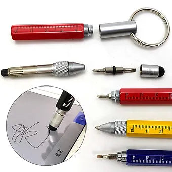 Multifunction Metallic Marvel Pen - Mystery Gadgets multifunction-metallic-marvel-pen, tools