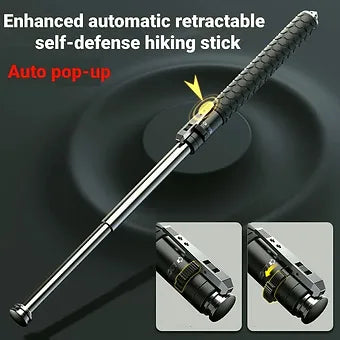 Retractable Self Defense Hiking Stick - Mystery Gadgets retractable-self-defense-hiking-stick, 