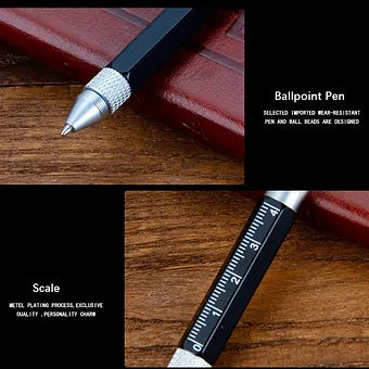 Multifunction Metallic Marvel Pen - Mystery Gadgets multifunction-metallic-marvel-pen, tools