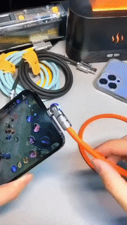 Rotatable Fast Charge Data Cable - Mystery Gadgets rotatable-fast-charge-data-cable, Mobile & Accessories