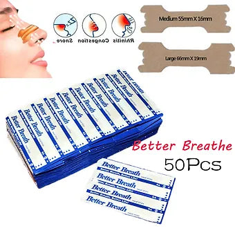 Easy Breathing And Anti-Snoring Nose Patch - Mystery Gadgets easy-breathing-and-anti-snoring-nose-patch, Health