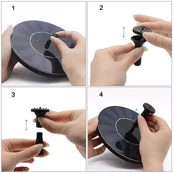 Solar Water Fountain - Mystery Gadgets solar-water-fountain, Garden