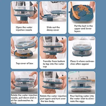 Reusable Automatic Bugs Trap Box - Mystery Gadgets reusable-automatic-bugs-trap-box, Home & Kitchen