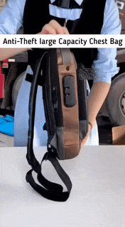 Anti-Theft Large Capacity Chest Bag - Mystery Gadgets anti-theft-large-capacity-chest-bag, Casual Sling Bag