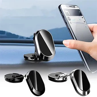 Foldable Magnetic Car Phone Holder - Mystery Gadgets foldable-magnetic-car-phone-holder, Car Mobile Holder
