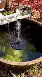 Solar Water Fountain - Mystery Gadgets solar-water-fountain, Garden