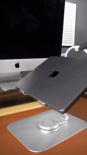 Rotatable Aluminum Alloy Laptop Stand - Mystery Gadgets rotatable-aluminum-alloy-laptop-stand, Laptop Stand