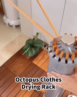 Octopus Clothes Drying Rack - Mystery Gadgets octopus-clothes-drying-rack, home