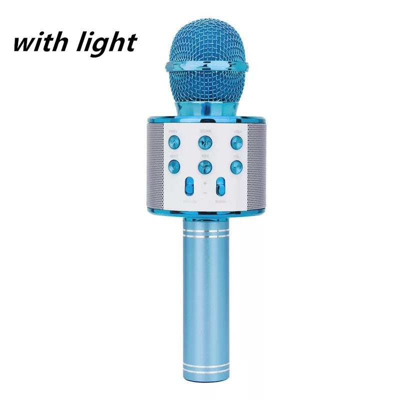 Multi-Function Bluetooth Microphone Speaker - Mystery Gadgets multi-function-bluetooth-microphone-speaker, kids