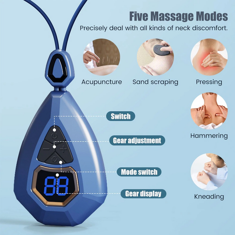 Smart EMS Neck Massager - Mystery Gadgets smart-ems-neck-massager, 