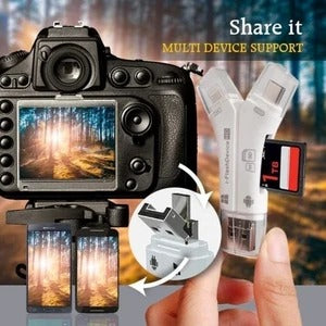 Flash Device 4 in 1 Card Reader - Mystery Gadgets flash-device-4-in-1-card-reader, Computer & Accessories, Gadget, Mobile & Accessories, Office