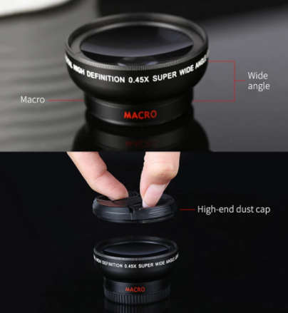 Mobile Phone Wide-Angle Macro Lens - Mystery Gadgets mobile-phone-wide-angle-macro-lens, Mobile & Accessories