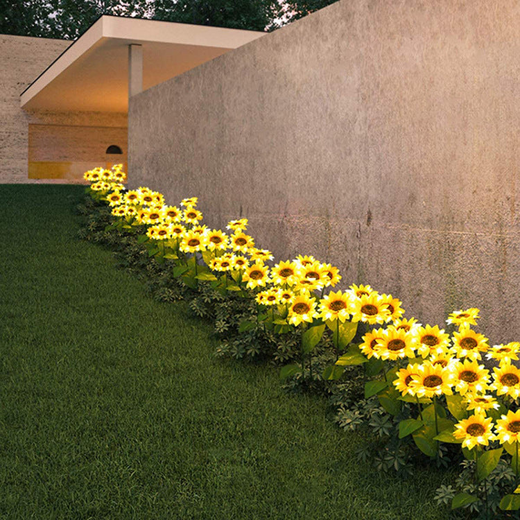 LED Solar Sunflower Garden Lights - Mystery Gadgets led-solar-sunflower-garden-lights, home, Home Decor