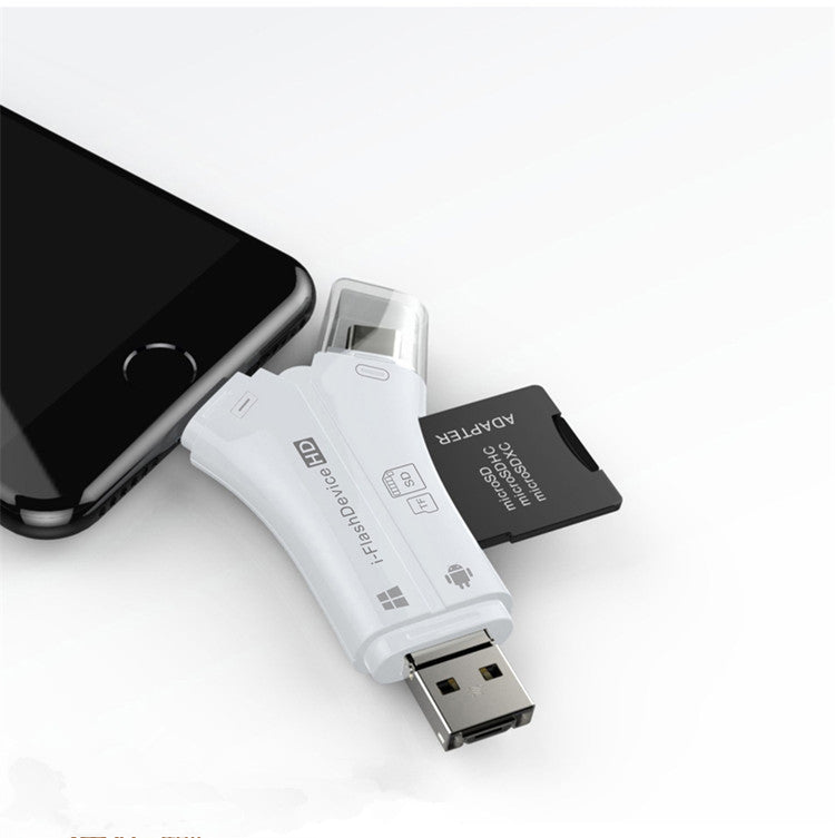 Flash Device 4 in 1 Card Reader - Mystery Gadgets flash-device-4-in-1-card-reader, Computer & Accessories, Gadget, Mobile & Accessories, Office