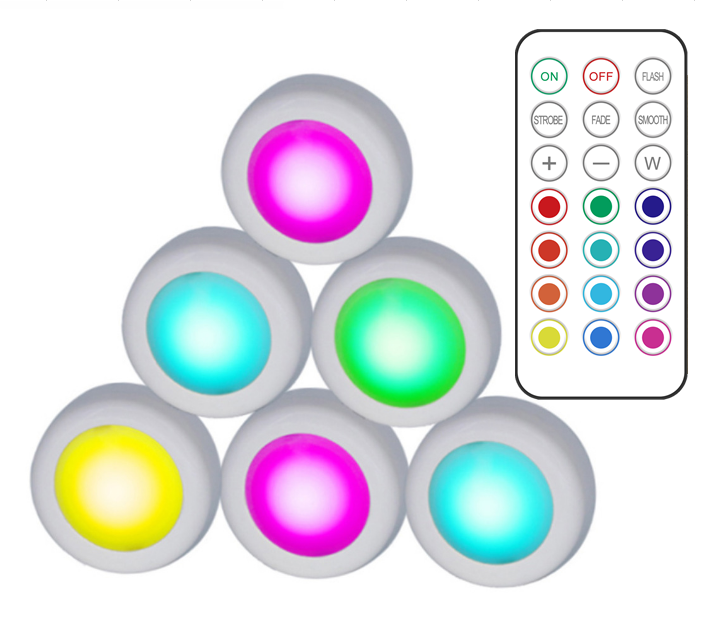 LED Remote Control Night Lamp - Mystery Gadgets led-remote-control-night-lamp, LED Light, Night Light