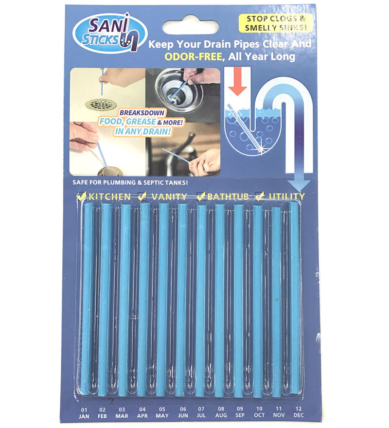 Pipeline Decontamination Sticks Pack of 12 - Mystery Gadgets pipeline-decontamination-sticks-pack-of-12, 