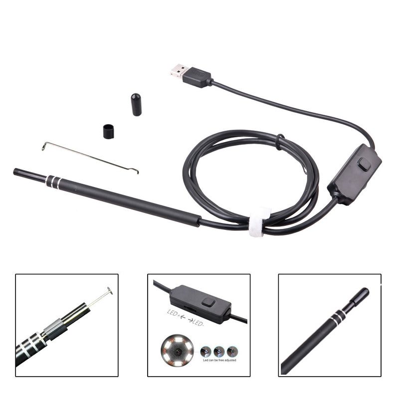 HD Visual Ear Canal Cleaning Tool Ear Pick - Mystery Gadgets hd-visual-ear-canal-cleaning-tool-ear-pick, Gadget, Tool, USB charging