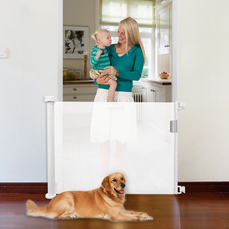 Retractable Child And Pet Safety Fence - Mystery Gadgets retractable-child-and-pet-safety-fence, home