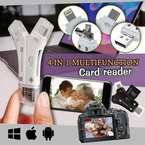 Flash Device 4 in 1 Card Reader - Mystery Gadgets flash-device-4-in-1-card-reader, Computer & Accessories, Gadget, Mobile & Accessories, Office