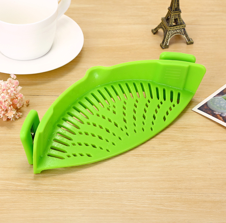 Clips Silicone Pots Drainer - Mystery Gadgets clips-silicone-pots-drainer, kitchen, Pots Drainer