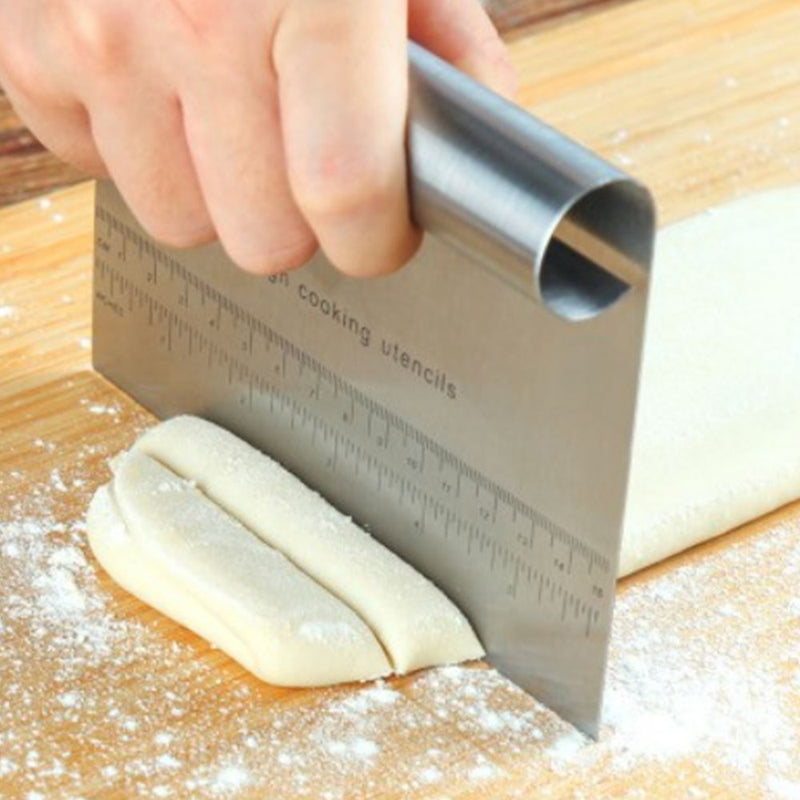 Stainless Steel Dough Scraper - Mystery Gadgets stainless-steel-dough-scraper, Home & Kitchen, kitchen