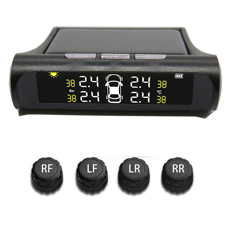 Solar Wireless Tire Pressure Monitor - Mystery Gadgets solar-wireless-tire-pressure-monitor, Car & Accessories, Gadget