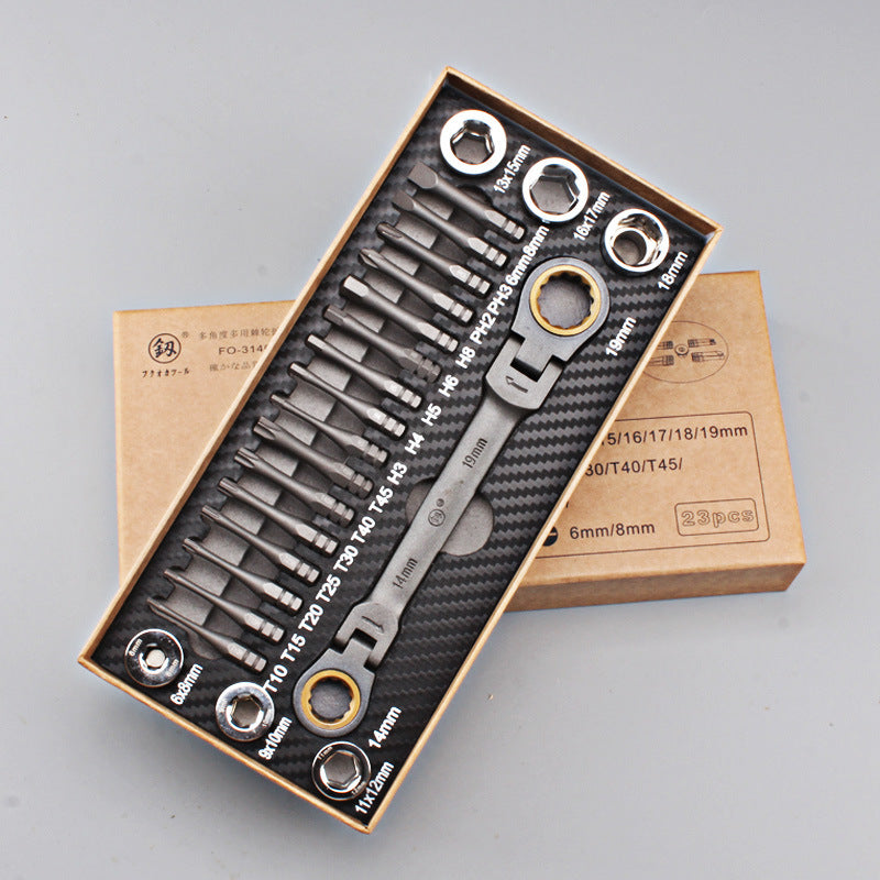 Multi-Angle Wrench Screwdriver Kit - Mystery Gadgets multi-angle-wrench-screwdriver-kit, tools
