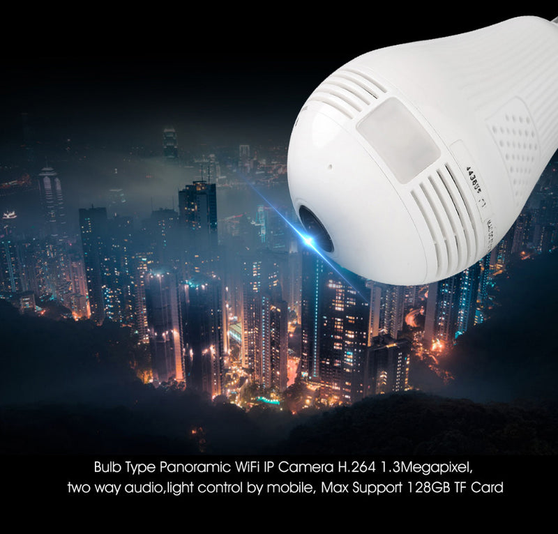 Wifi Camera Lamp Night Vision Two Way Audio - Mystery Gadgets wifi-camera-lamp-night-vision-two-way-audio, Gadget, home, Safety