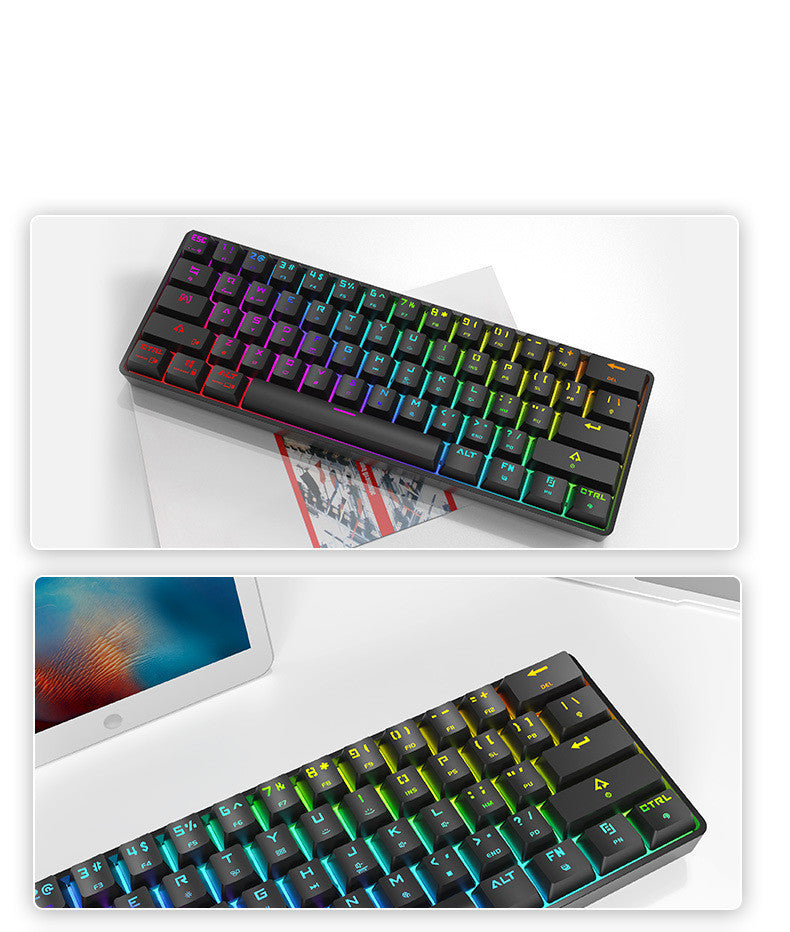 Dual-Mode Wireless Keyboard - Mystery Gadgets dual-mode-wireless-keyboard, Computer & Accessories
