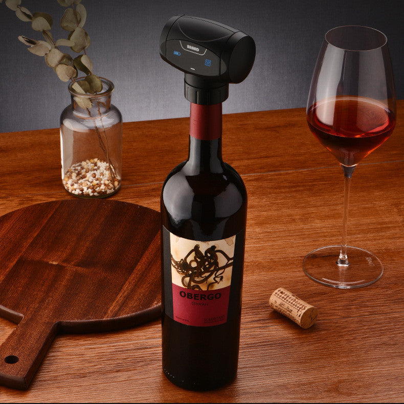 Electric Wine Vacuum Stopper - Mystery Gadgets electric-wine-vacuum-stopper, Gadgets