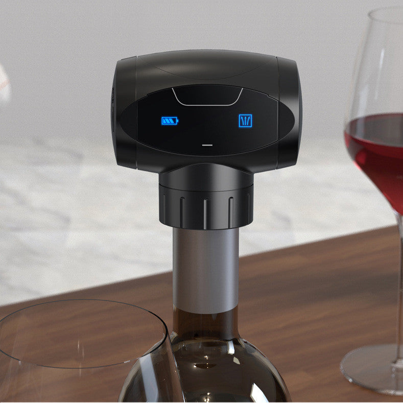 Electric Wine Vacuum Stopper - Mystery Gadgets electric-wine-vacuum-stopper, Gadgets