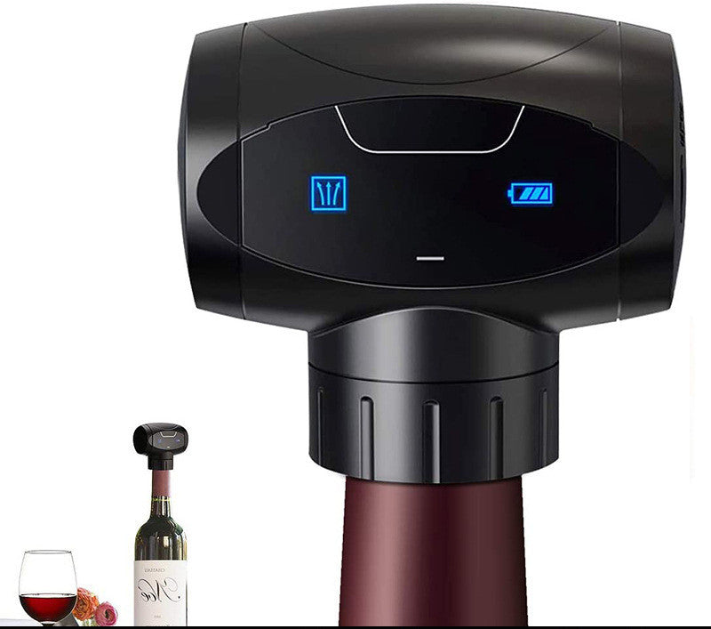Electric Wine Vacuum Stopper - Mystery Gadgets electric-wine-vacuum-stopper, Gadgets