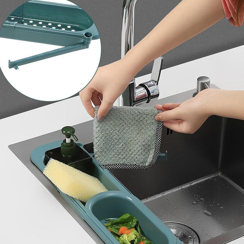 Adjustable Sink Storage Basket - Mystery Gadgets adjustable-sink-storage-basket, Gadget, Home & Kitchen, kitchen