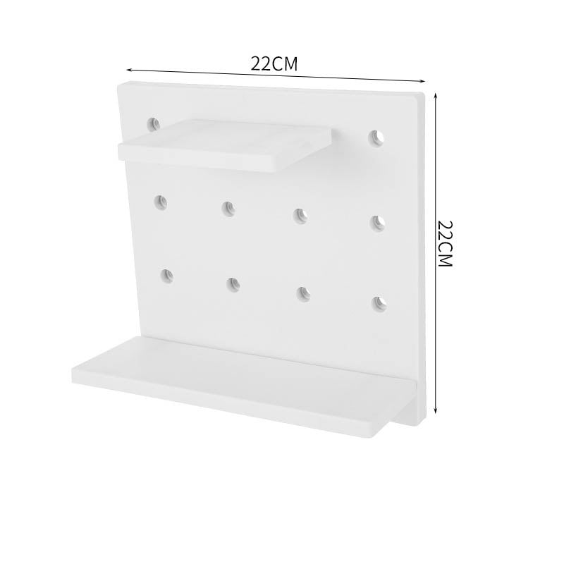 Wall-Mounted Peg Board Shelves - Mystery Gadgets wall-mounted-peg-board-shelves, Gadgets