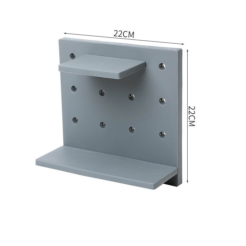 Wall-Mounted Peg Board Shelves - Mystery Gadgets wall-mounted-peg-board-shelves, Gadgets