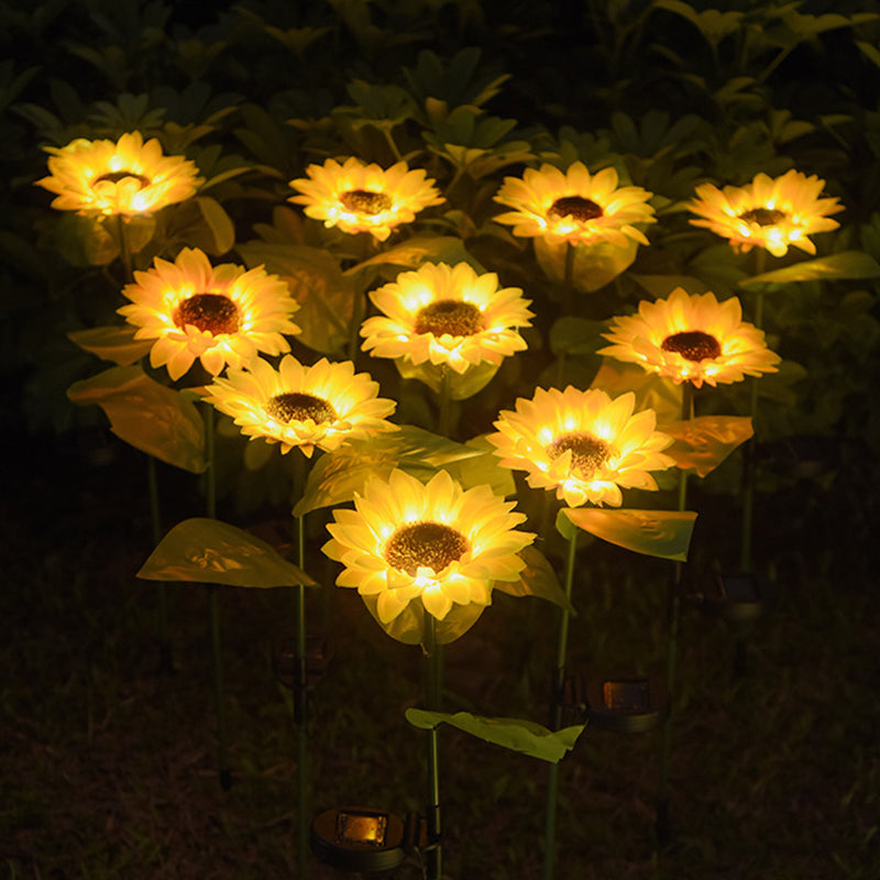LED Solar Sunflower Garden Lights - Mystery Gadgets led-solar-sunflower-garden-lights, home, Home Decor