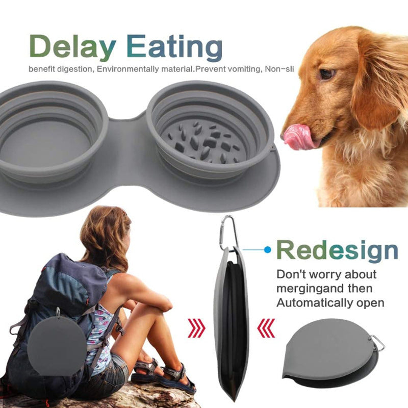 Silicone Portable Pet Travel Bowl - Mystery Gadgets silicone-portable-pet-travel-bowl, Pet Travel Bowl