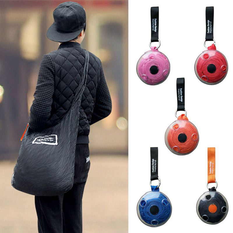 Foldable Telescopic Small Disc Shopping Bag - Mystery Gadgets foldable-telescopic-small-disc-shopping-bag, Gadget