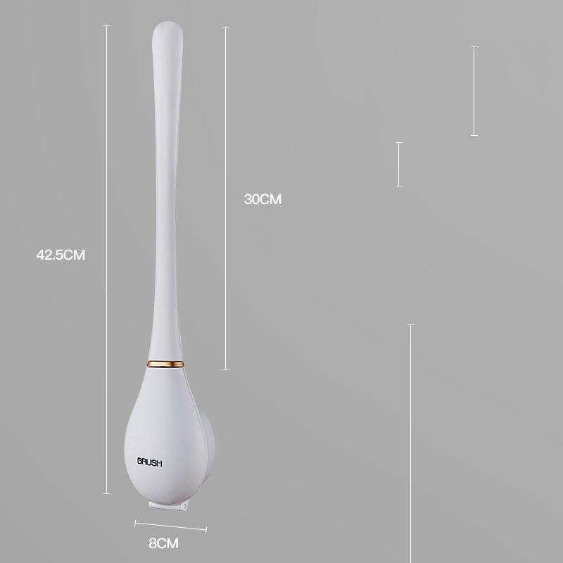 Wall-mounted Silicone Toilet Brush - Mystery Gadgets wall-mounted-silicone-toilet-brush, 