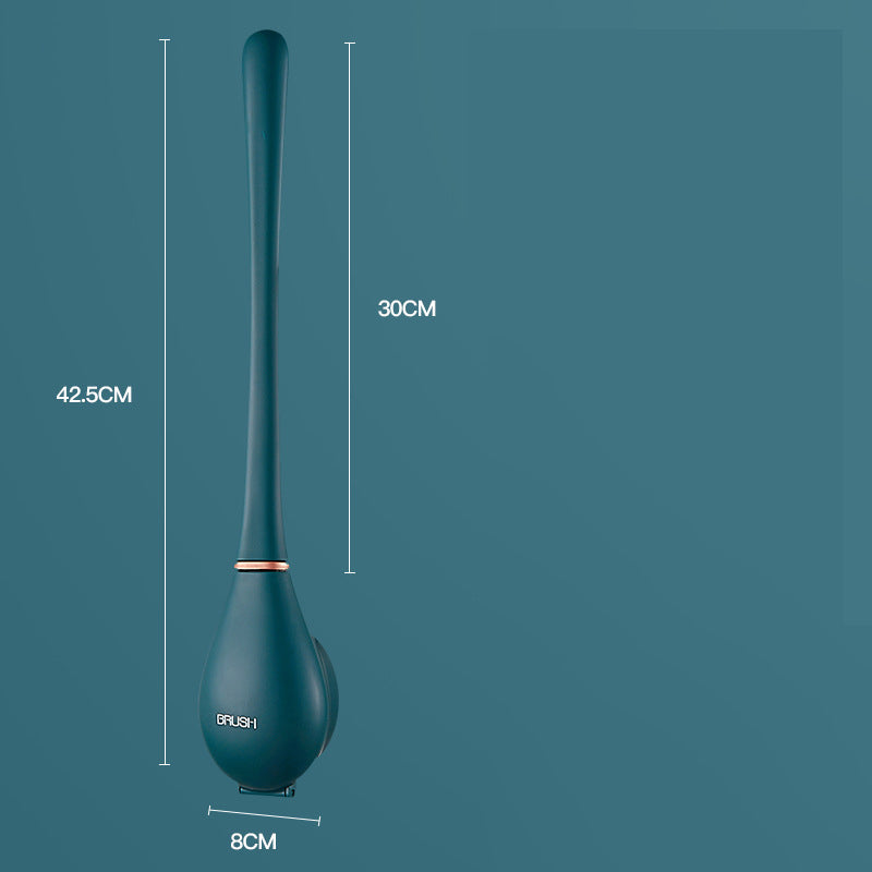 Wall-mounted Silicone Toilet Brush - Mystery Gadgets wall-mounted-silicone-toilet-brush, 