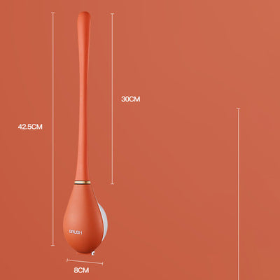Wall-mounted Silicone Toilet Brush - Mystery Gadgets wall-mounted-silicone-toilet-brush, 