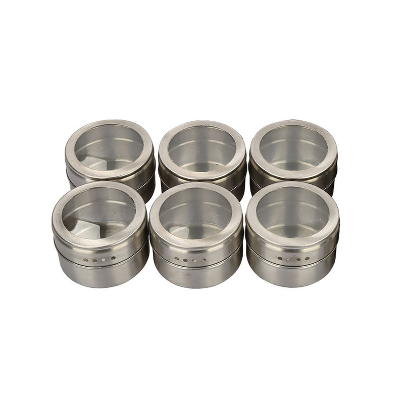 Stainless Steel Magnetic Spice Jar - Mystery Gadgets stainless-steel-magnetic-spice-jar, 